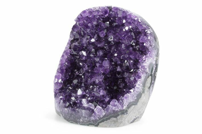 Free-Standing Amethyst Crystal Cluster - Uruguay #357294